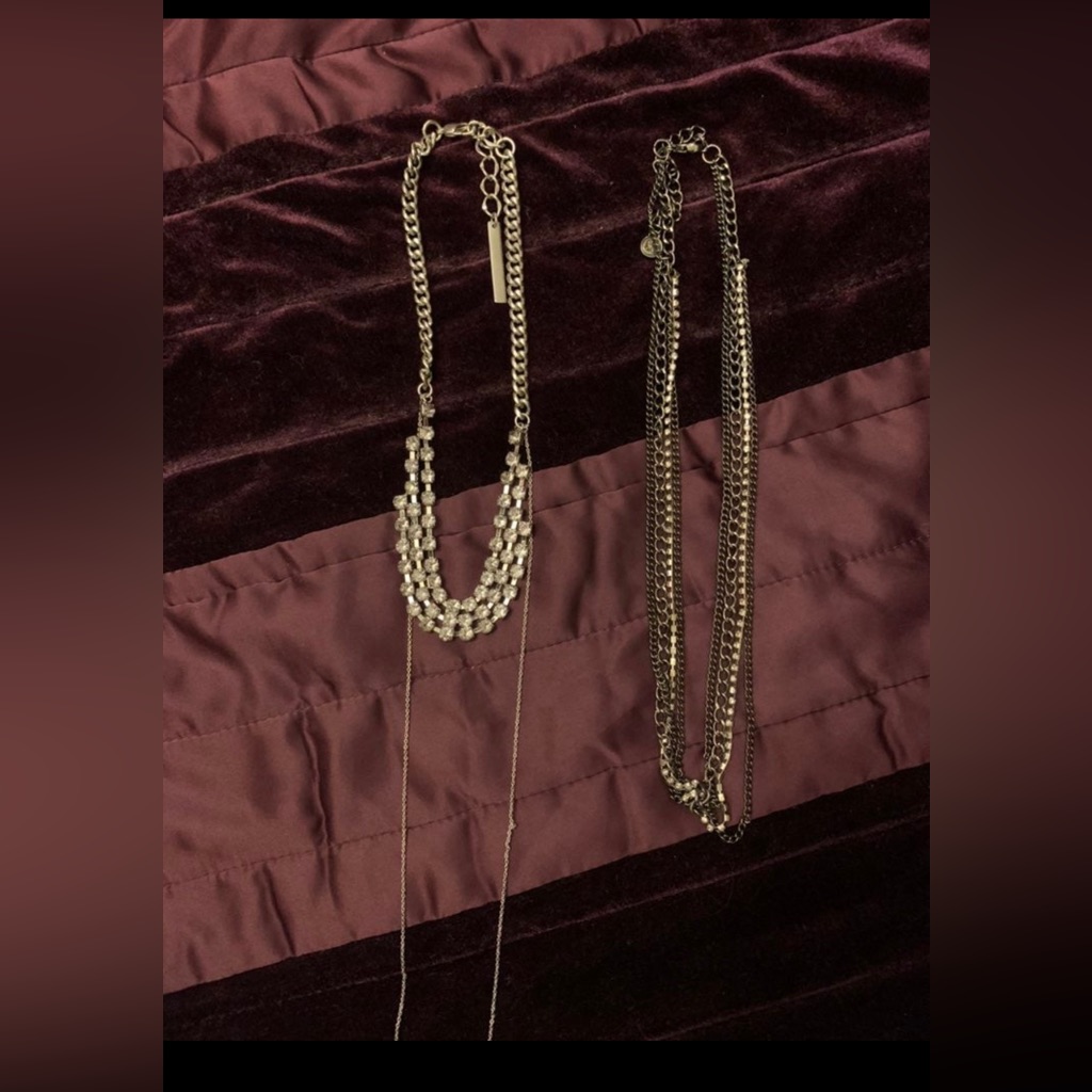 Two Necklaces Jewelry Lot